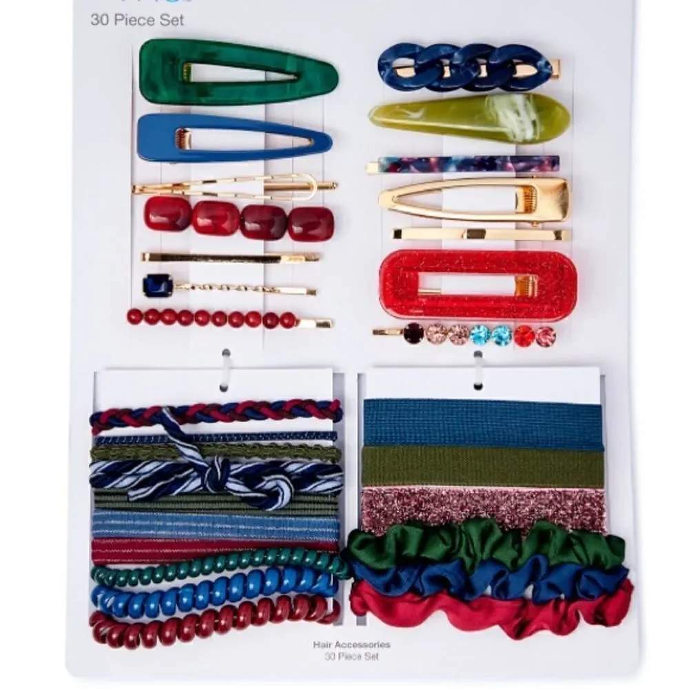 30 Piece Hair Accessories Set